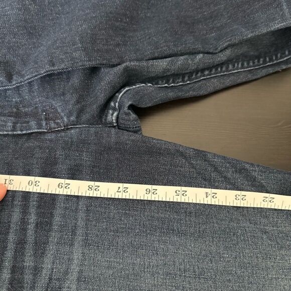 Hudson Jeans Womens Sz 27 Blue Collin Flap Skinny Ankle Raw Hem Low Rise Denim - Picture 14 of 14